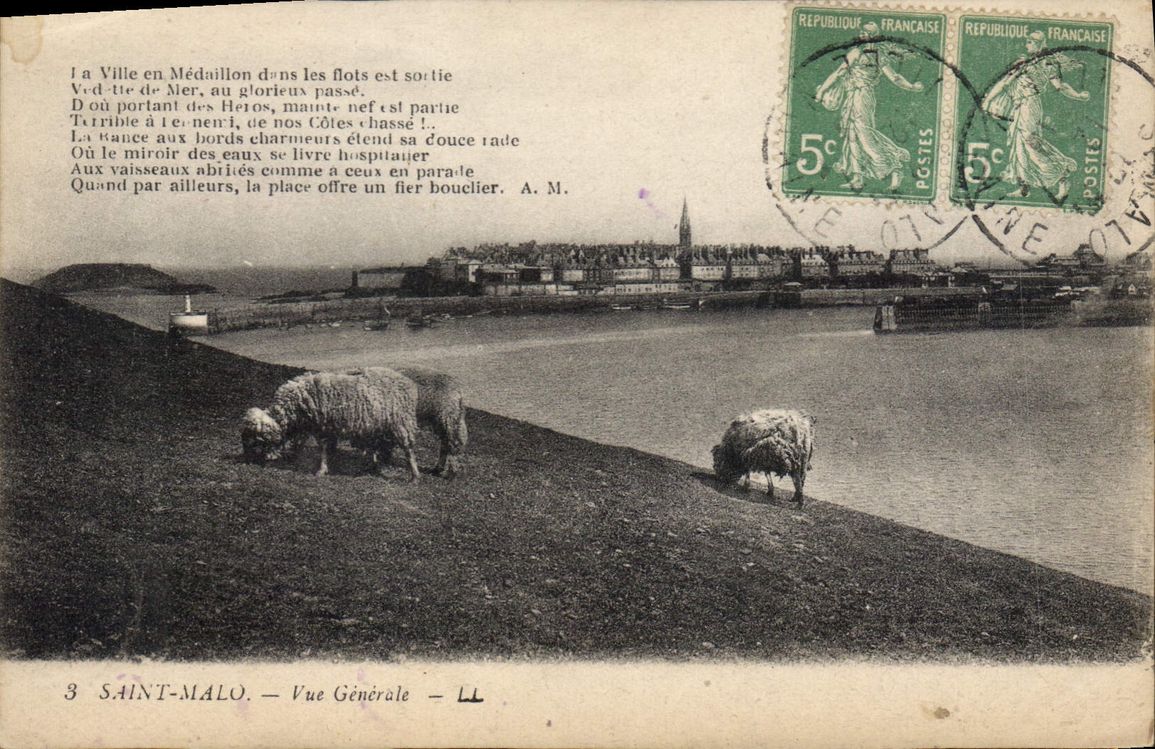 Saint-Malo — Vue Générale — A.M.