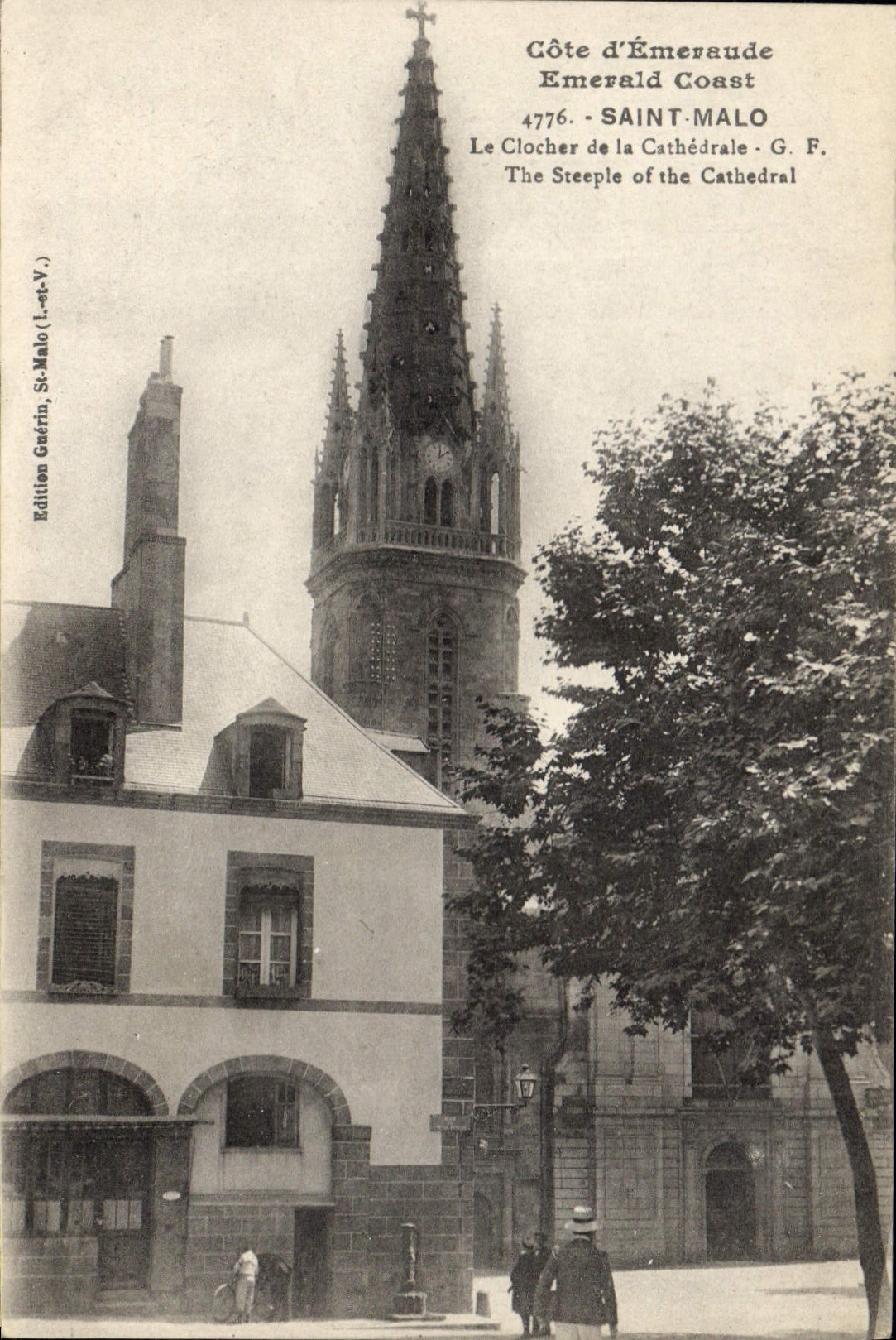 Saint-Malo — Der Kirchturm der Kathedrale — Edition Gadrin, Nr. 4776