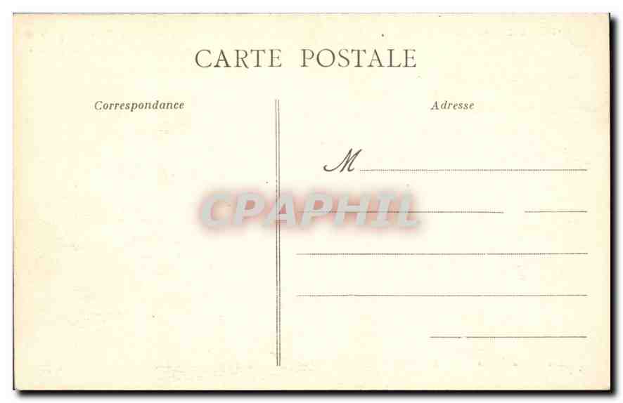 Saint-Malo - The Castle, the Square and the St-Vincent Gate — Publisher Artaud-Nézet, No. 18 — Back