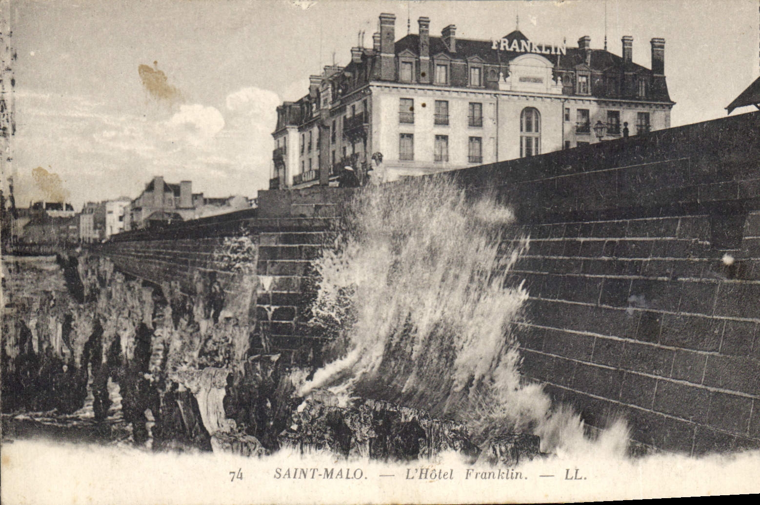 Saint-Malo — L'Hôtel Franklin — LL. — n°74