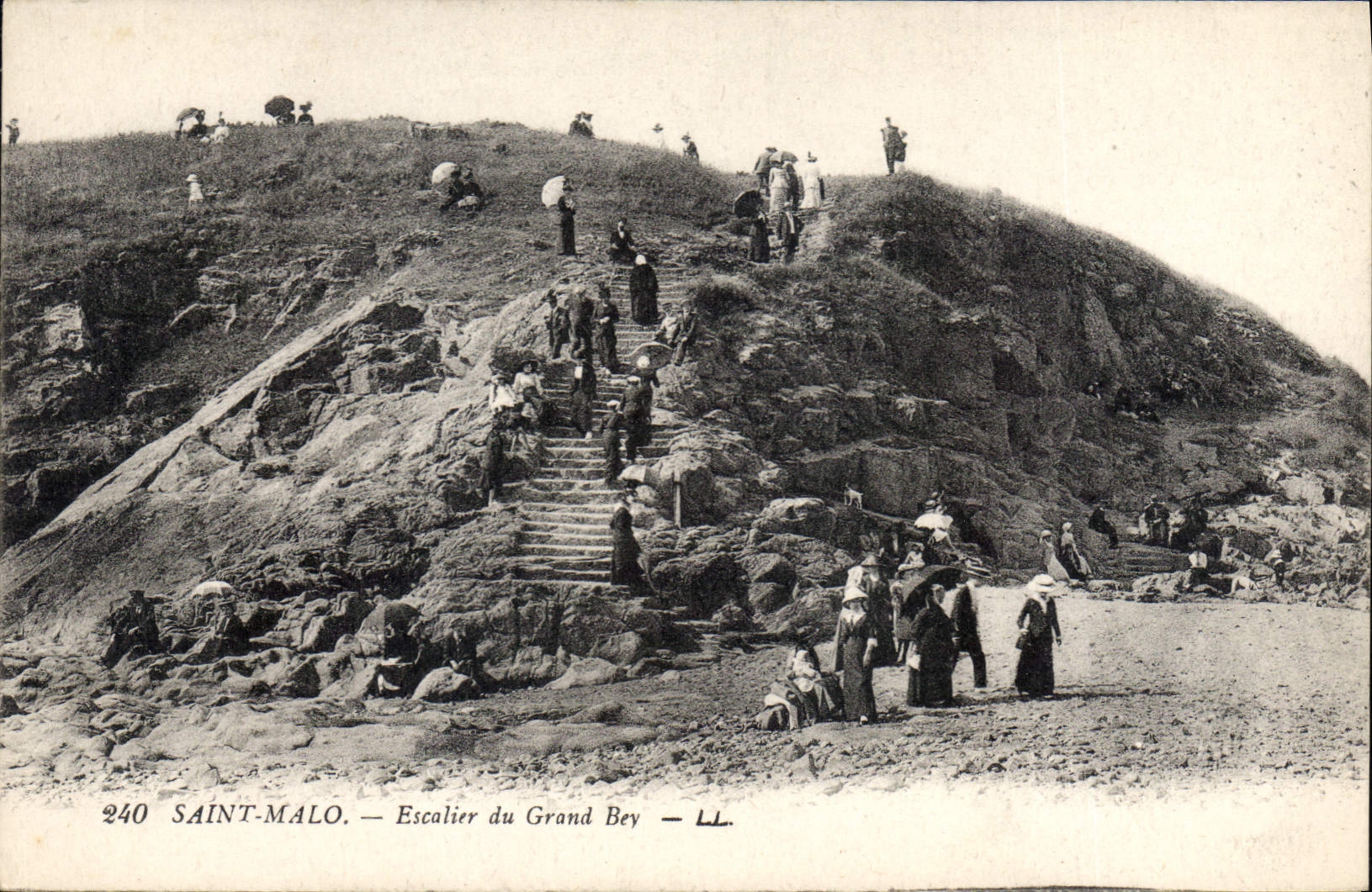 Saint-Malo — Escalier du Grand Bey — LL. n°240