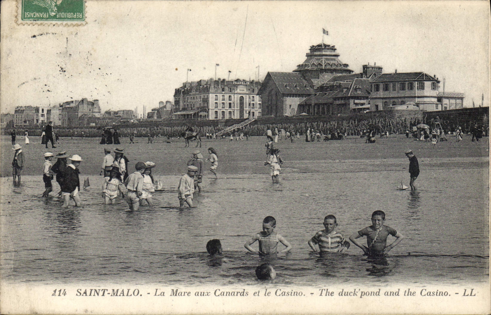 Saint-Malo - La Mare aux Canards et le Casino - LL