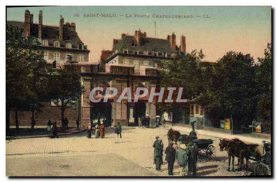 Saint-Malo — La Porte Chateaubriand — LL