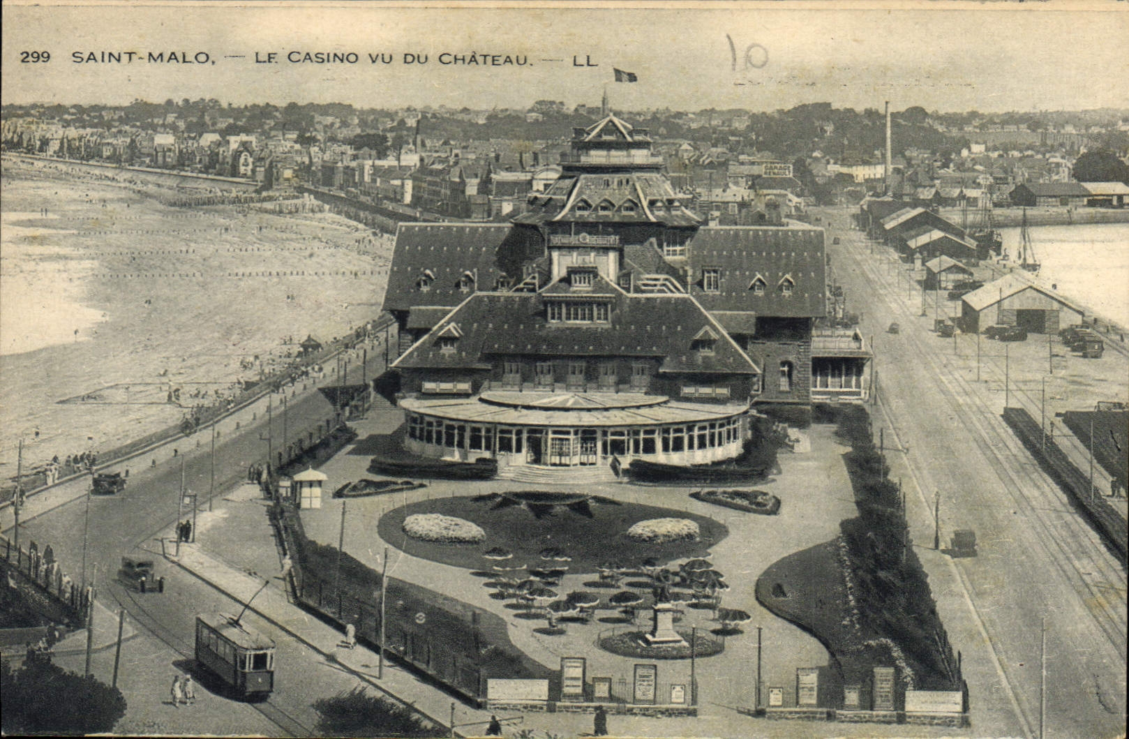 Saint-Malo — Le Casino vu du Château — LL, n° 299