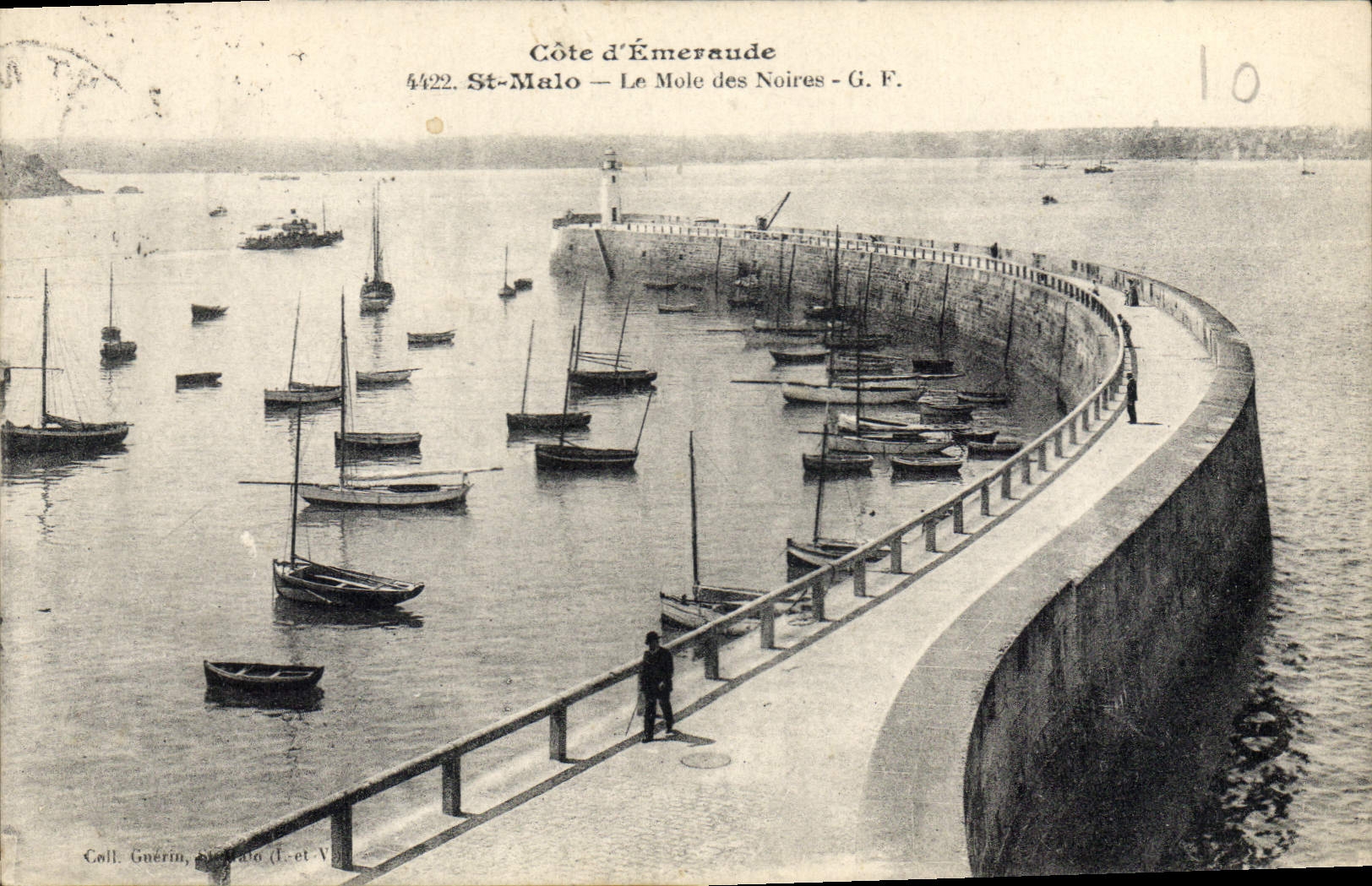 St-Malo — Le Môle des Noires — G.F. — Côte d'Émeraude
