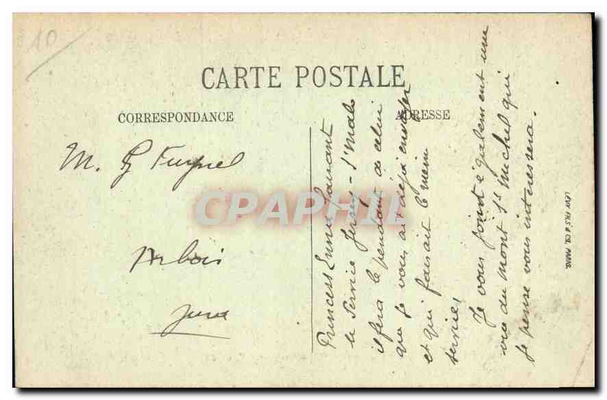 Saint-Malo — Ansicht des Ausflugsdampfers 'Princesse Ena' — LL. n°170 — Rückseite