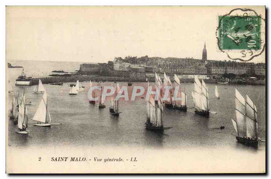 CPA Saint Malo vue generale 