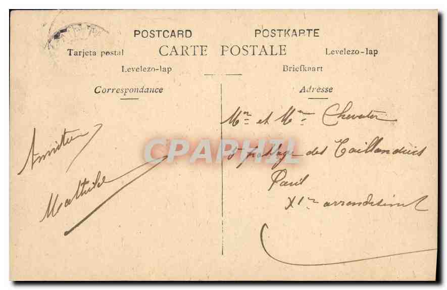 CPA Saint Malo vue generale  — Verso