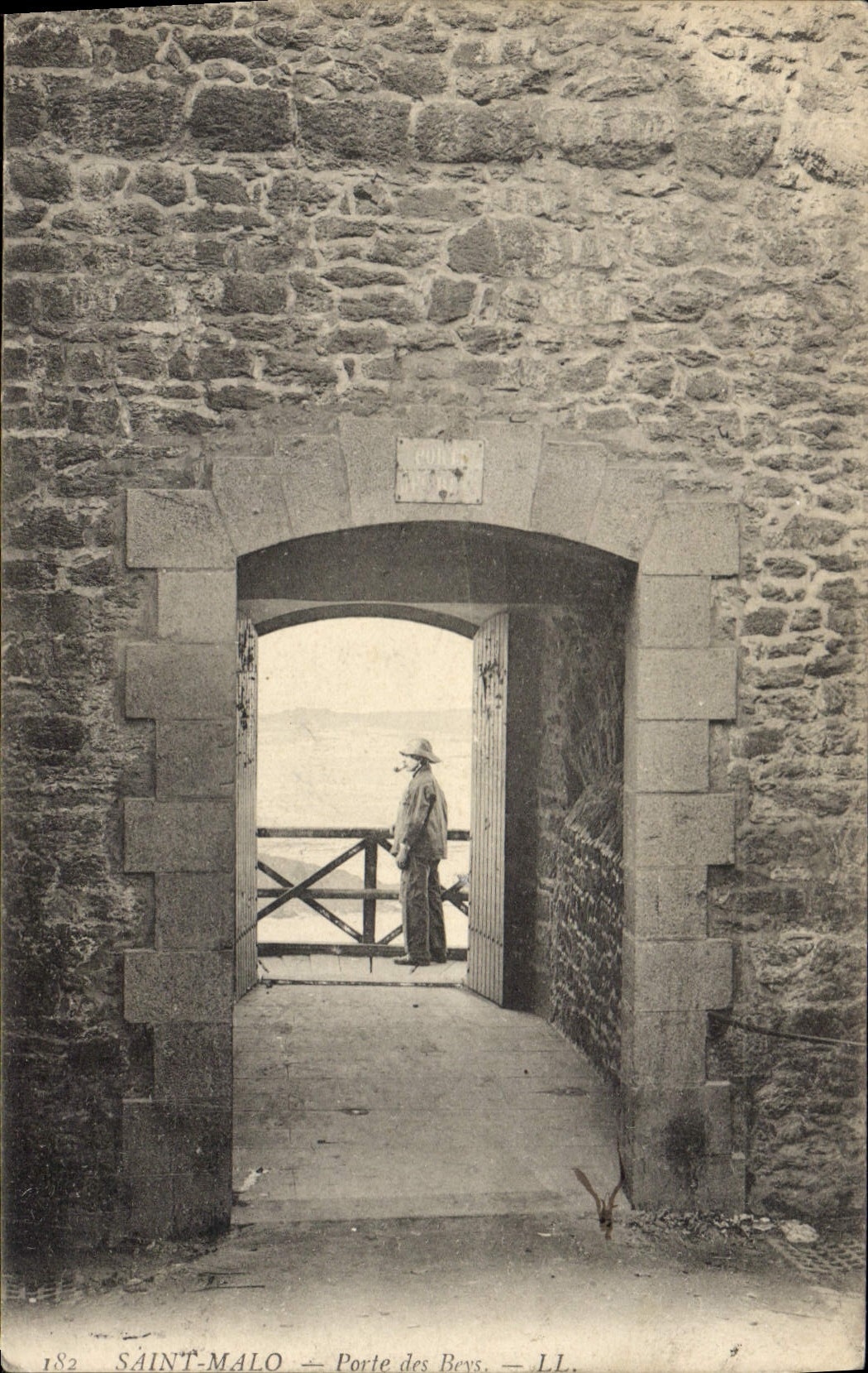 CPA Saint Malo porte des Bers 