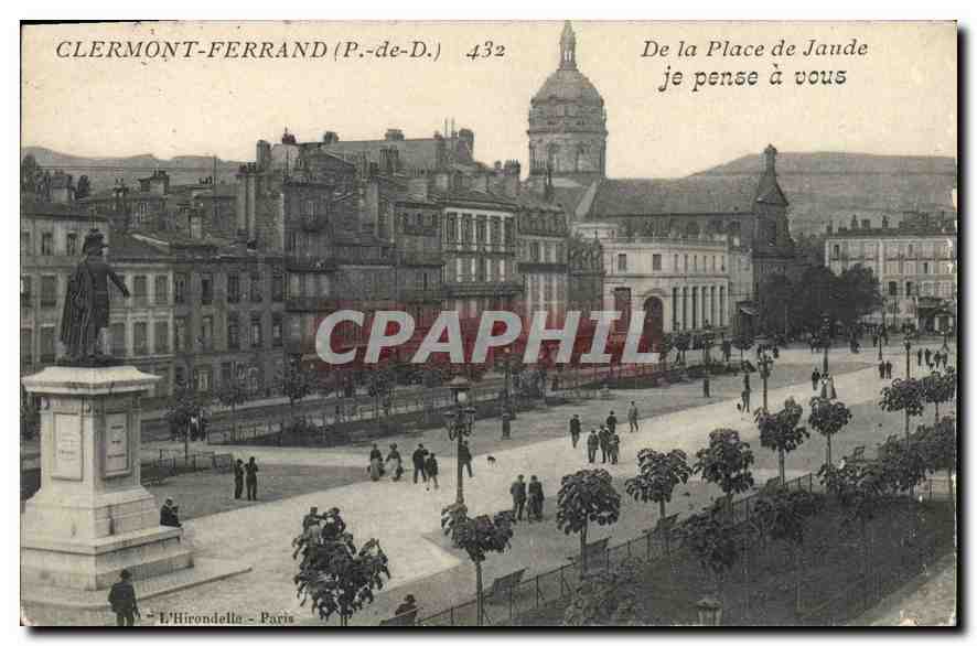Clermont-Ferrand (P.-de-D.) — Place de Jaude — L'Hirondelle, Paris, n° 432
