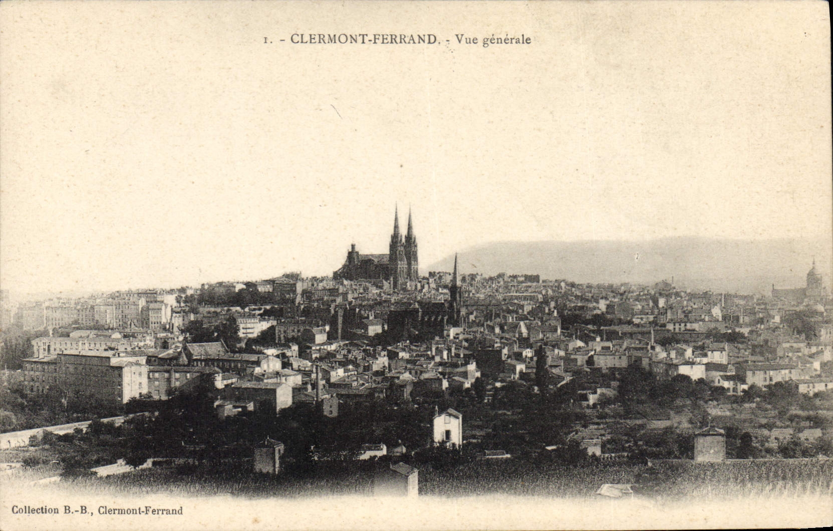 Clermont-Ferrand — Vue générale — Collection B.-B., Clermont-Ferrand