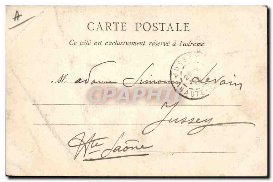CPA Lourdes Pelerins peiant a la Grotte  — Verso