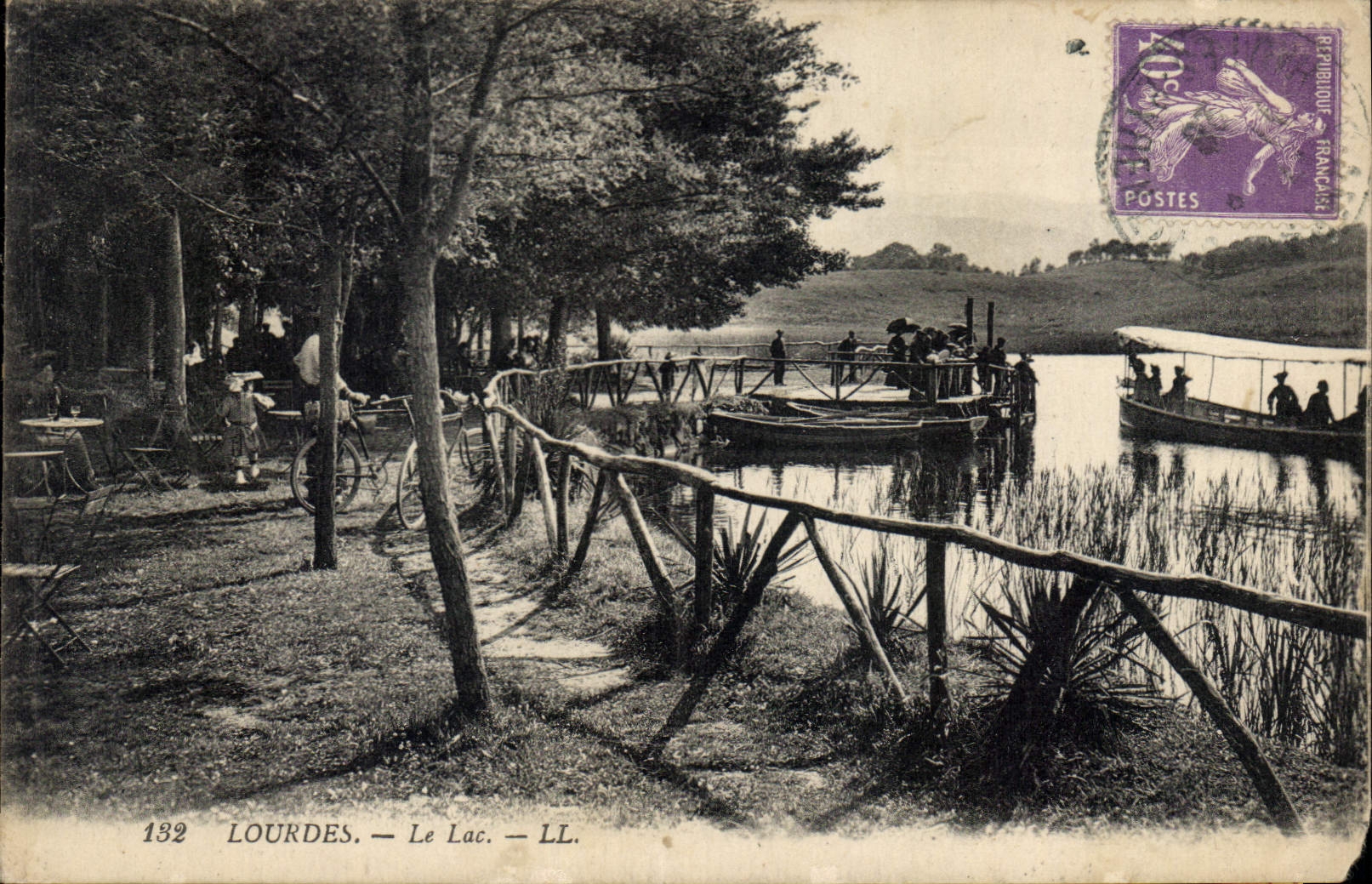 CPA Lourdes Le Lac 