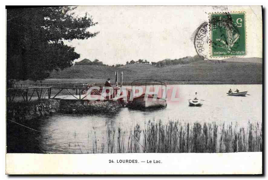 CPA Lourdes Le Lac 