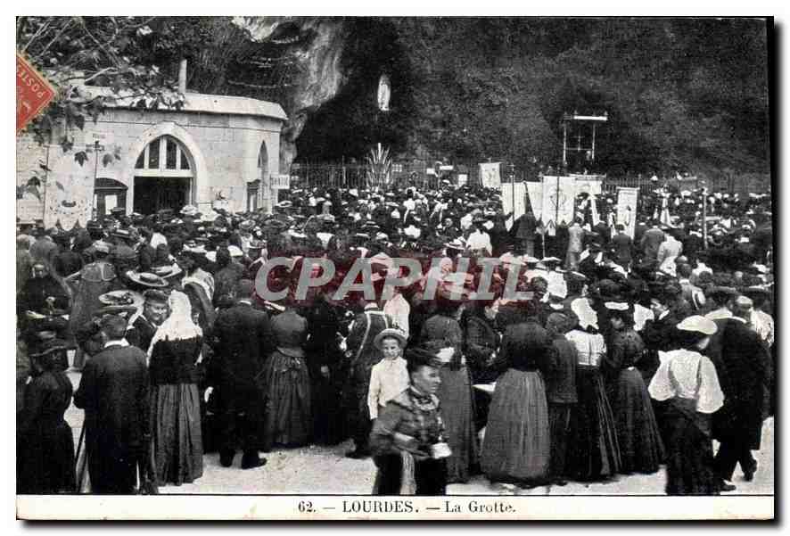 CPA Lourdes La Grotte 