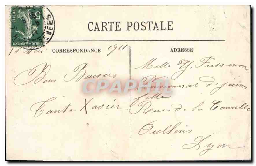Lourdes — Le Calvaire Breton et la Basilique — LL. n°91 — Verso