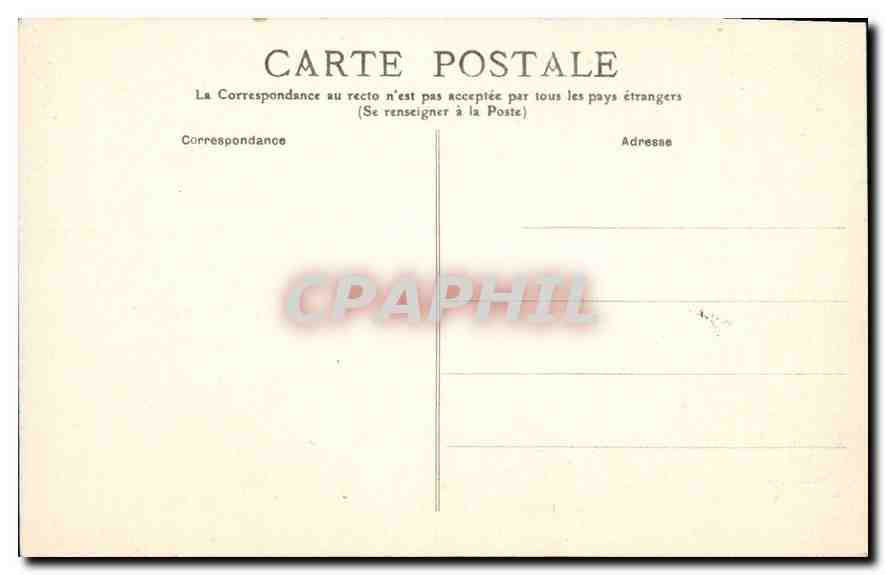 CPA Lourdes Le Rosaire  — Rückseite