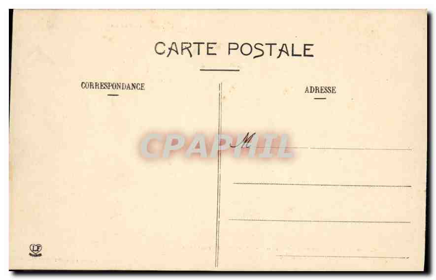 CPA Lourdes Diorama Mort de Bernadette au couvent de Nevers — Verso