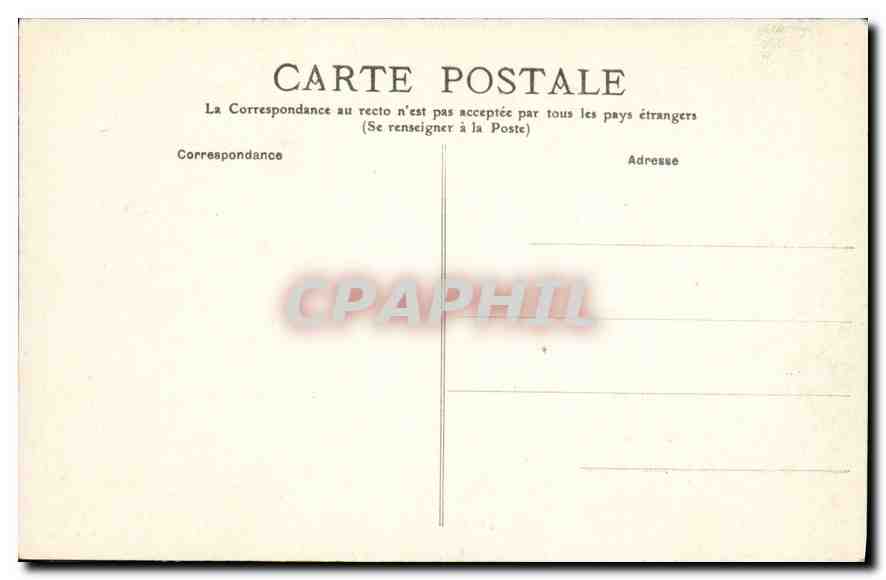 CPA Lourdes Autel de la Grotte  — Verso