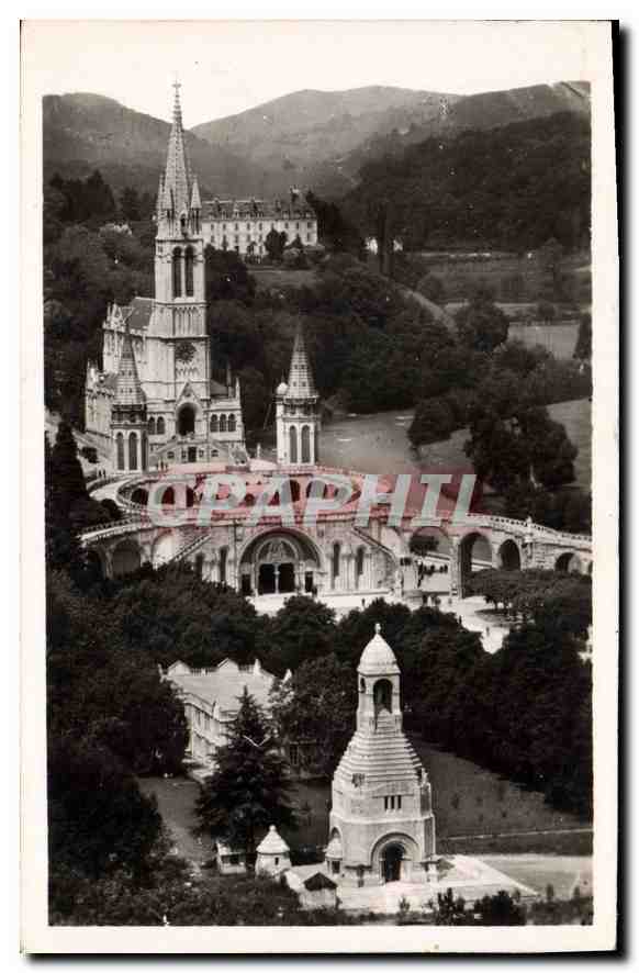 CPA Lourdes Monument Interallie 
