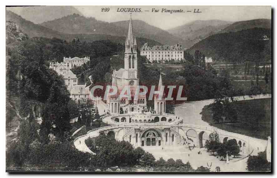 CPA Lourdes Vue Panoramique 