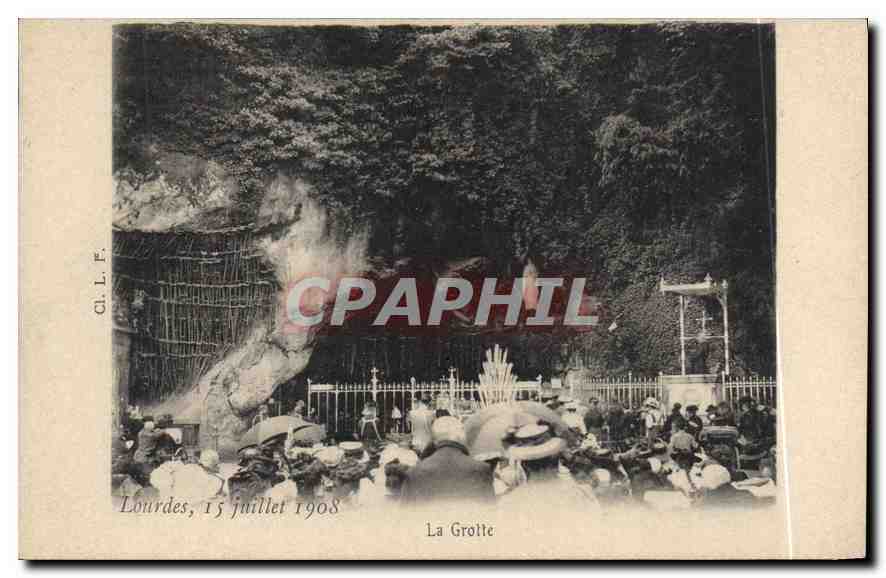 CPA Lourdes La Grotte 
