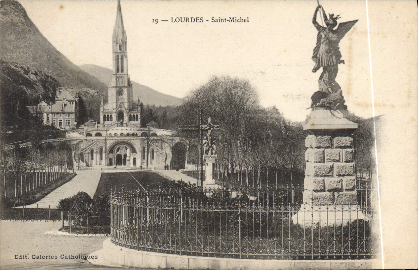 CPA Lourdes St Michel 