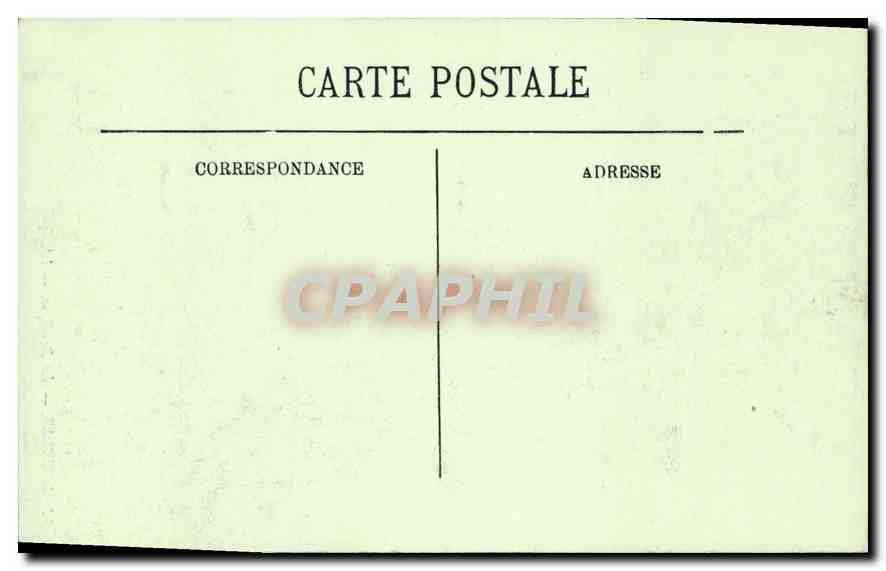 CPA Lourdes La Basilique  — Verso