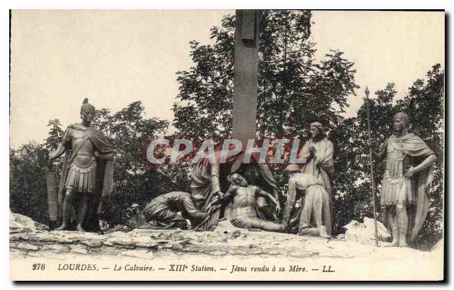CPA Lourdes Le Calvaire 