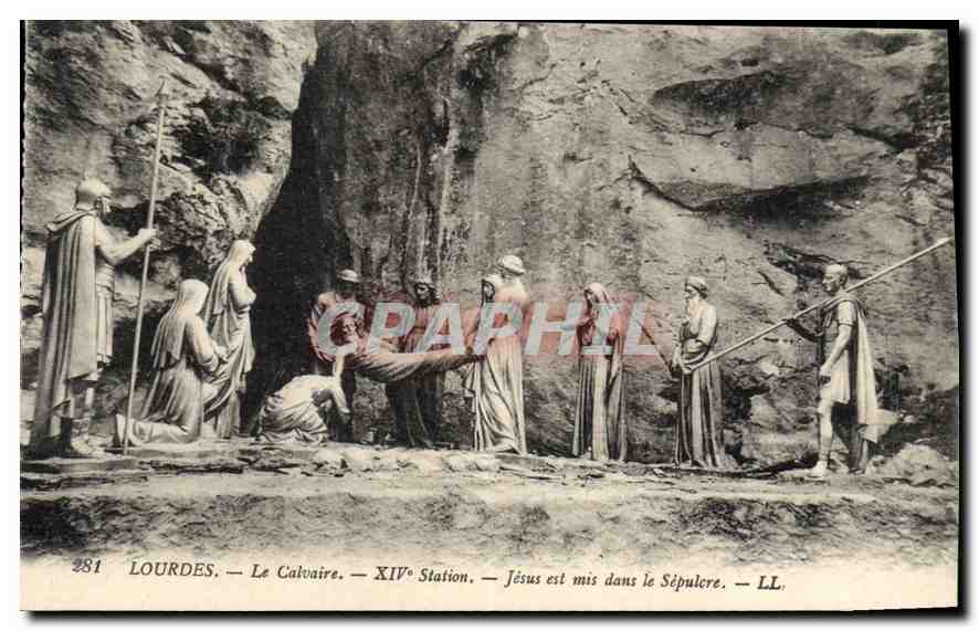 CPA Lourdes Le Calvaire 