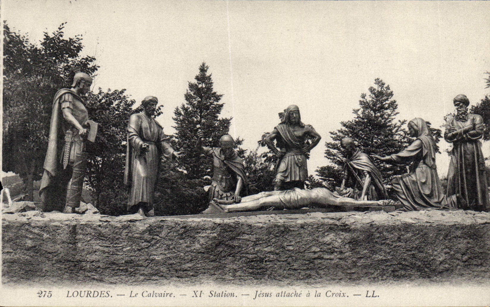CPA Lourdes Le Calvaire 