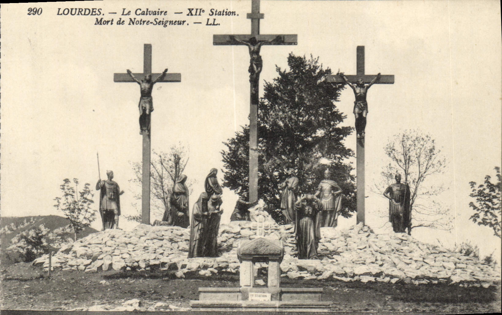 CPA Lourdes Le Calvaire 