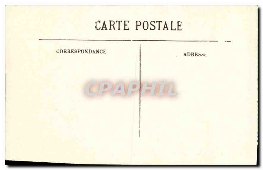 CPA Lourdes Le Calvaire  — Verso
