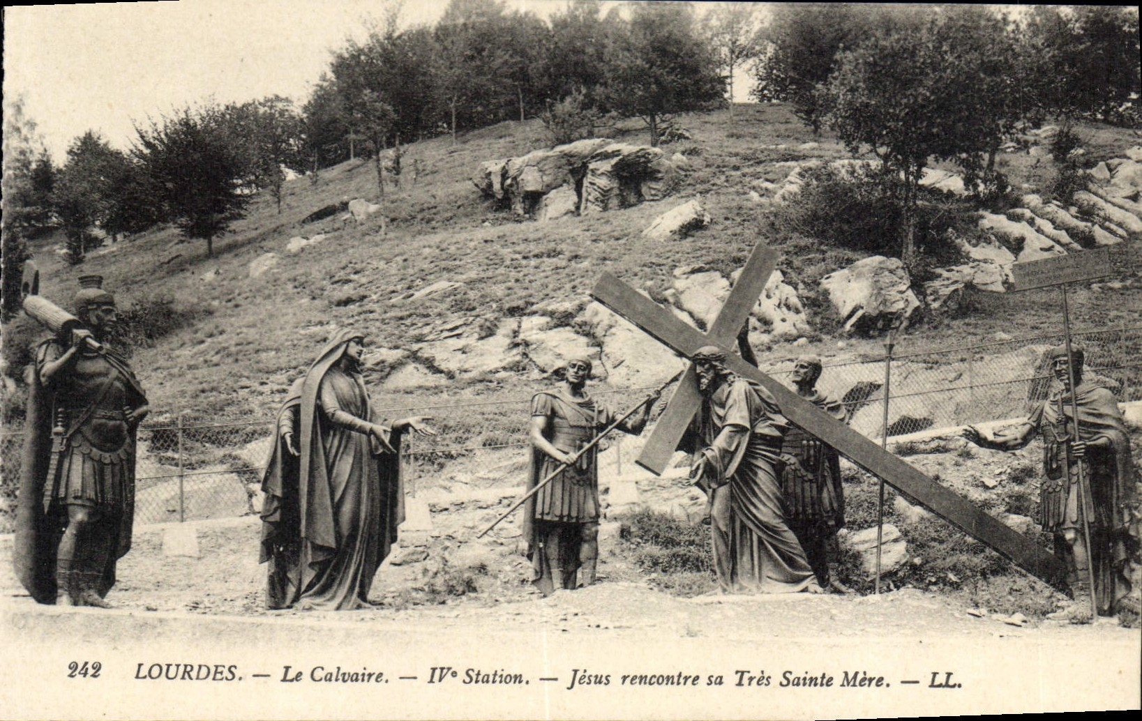 CPA Lourdes Le Calvaire 