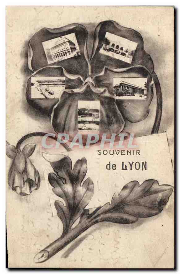 CPA Souvenir de Lyon 