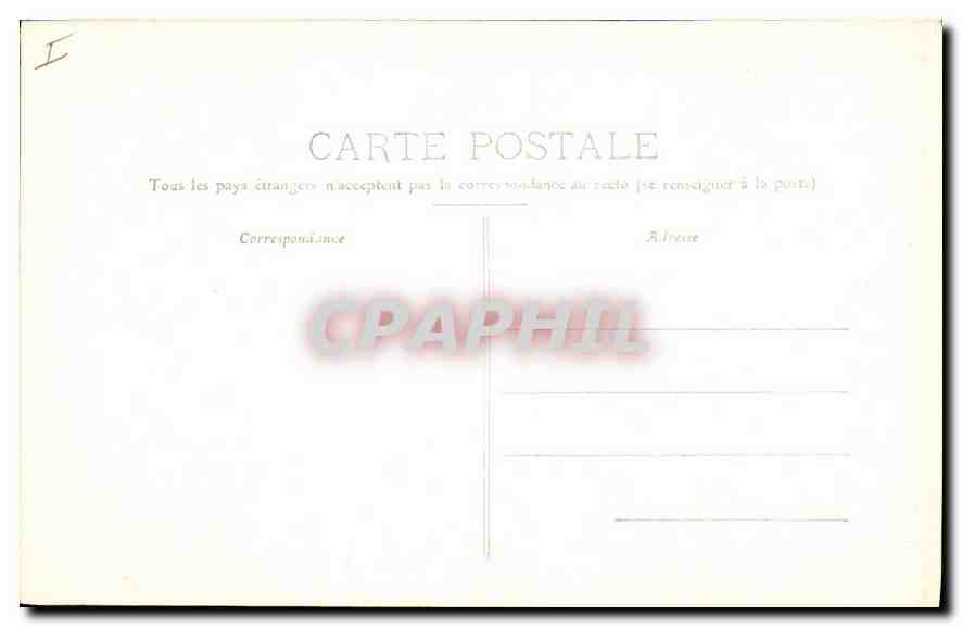 CPA Lyon Eglise St Pothain La Grande Nef  — Rückseite