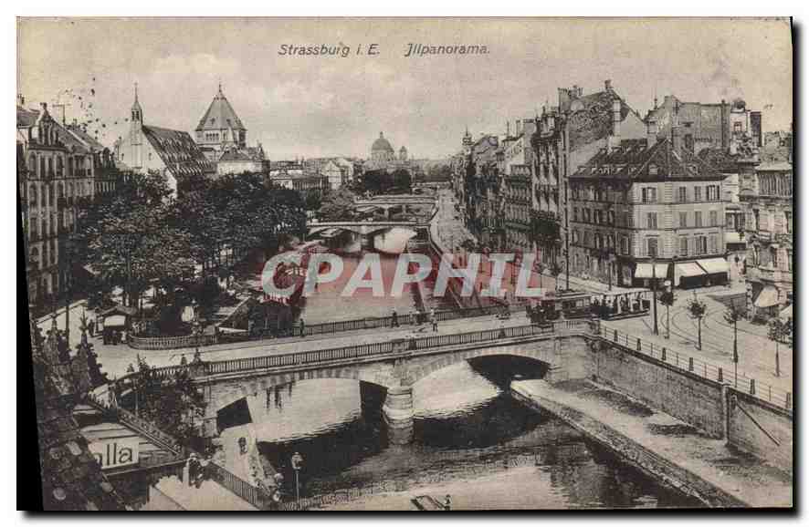 Strasbourg i. E. — Jilpanorama — Kunstverlag E. Hartmann, Strasbourg