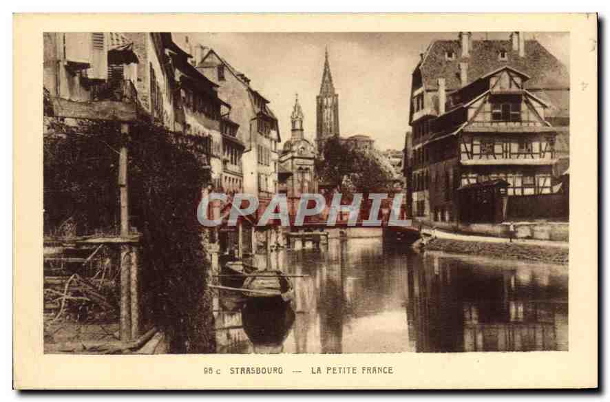 CPA Strasbourg La Petite France 