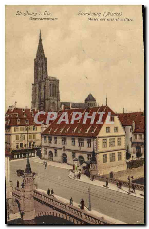 CPA Strasbourg filsace Musee des Arts et metiers 
