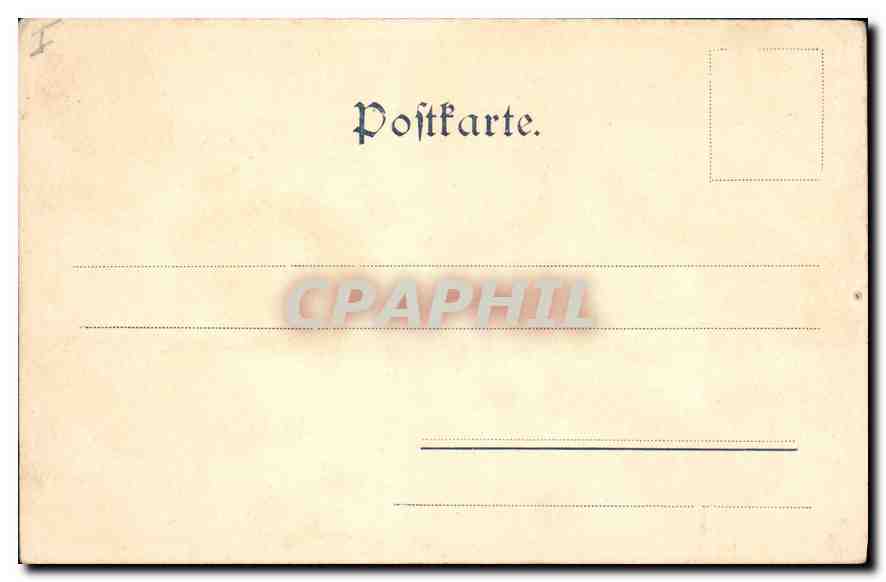CPA Portail St Laurent Strassburg i Els  — Rückseite