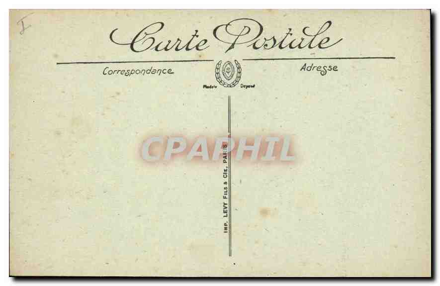 CPA Strasbourg Le Quai des Bateliers  — Verso