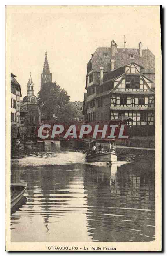 CPA Strasbourg la petite france 