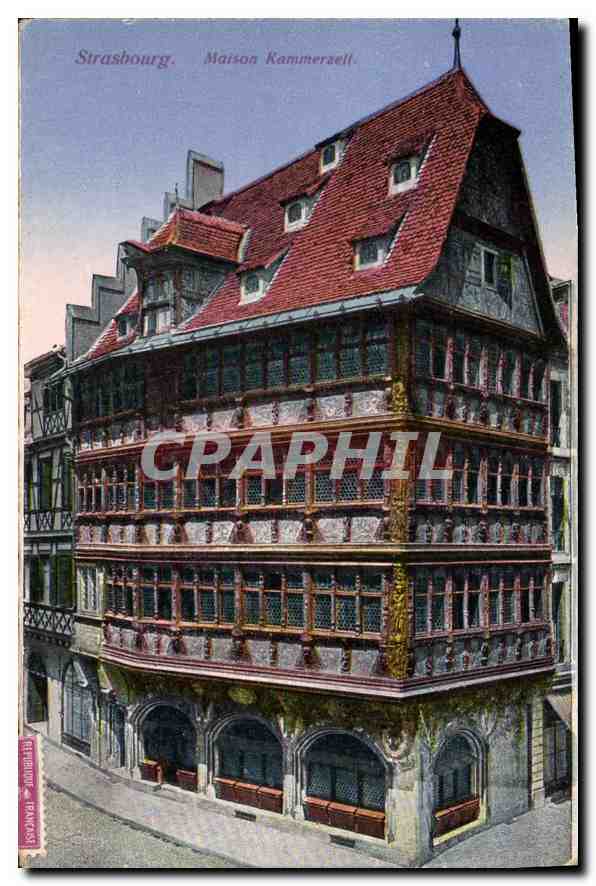 CPA Strasbourg maison Kammerzell 