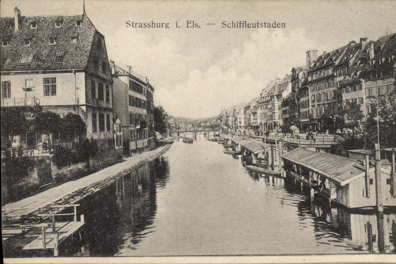 CPA Strassburg Schiffleutstaden 