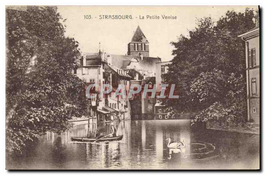 CPA Strasbourg la petite Venise 
