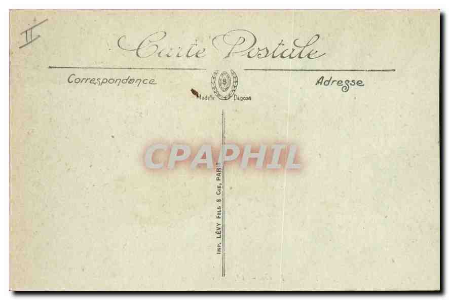 CPA Strasbourg la Petite France  — Rückseite