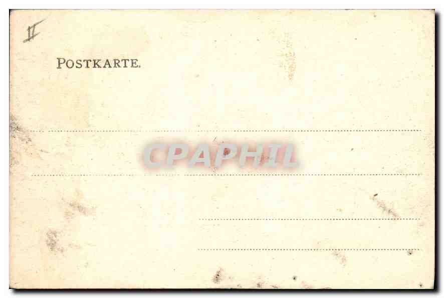CPA Strassburg Bilok vom Fisoherstaden nach dem Munster  — Verso