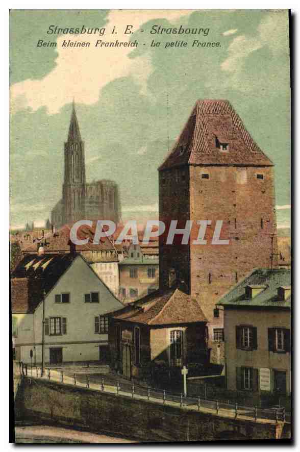 CPA Strasbourg la petite France 