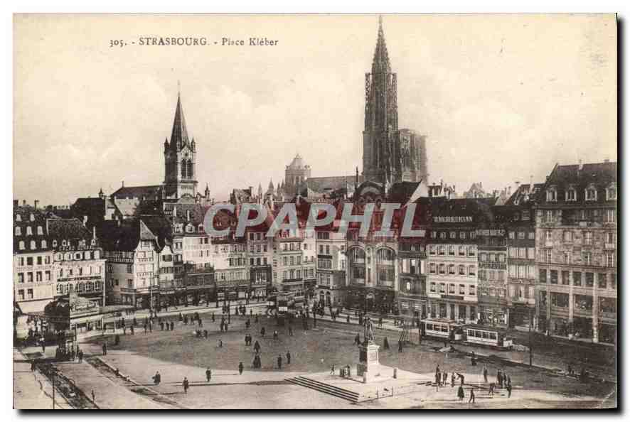 CPA Strasbourg place Kleber 