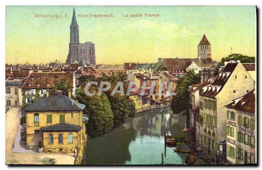 CPA Strassburg la Petite France 
